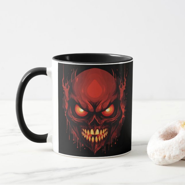 Taza Horroroso hueco (Con donut)