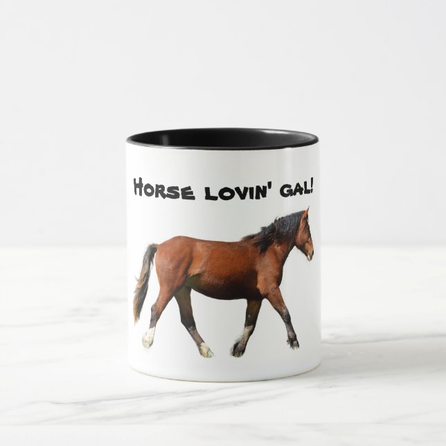 Taza Horse Lovin' Gal Mug (Centro)