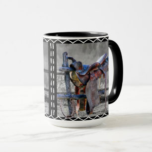 Taza Horse Saddle Corral Fence Horseshoe