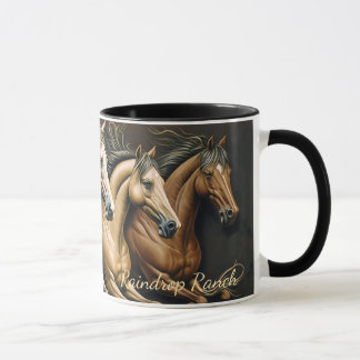 Taza Horses coffee mug
