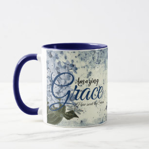 Taza Hortensia azul Amazing Grace  
