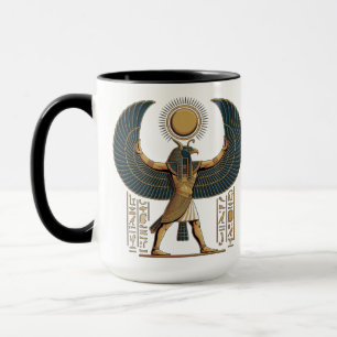 Taza Horus el Sol Alado guardián
