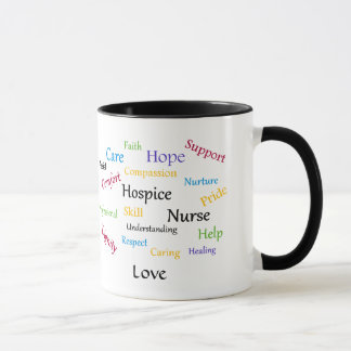 Taza Hospice Nurse Ringer Mug