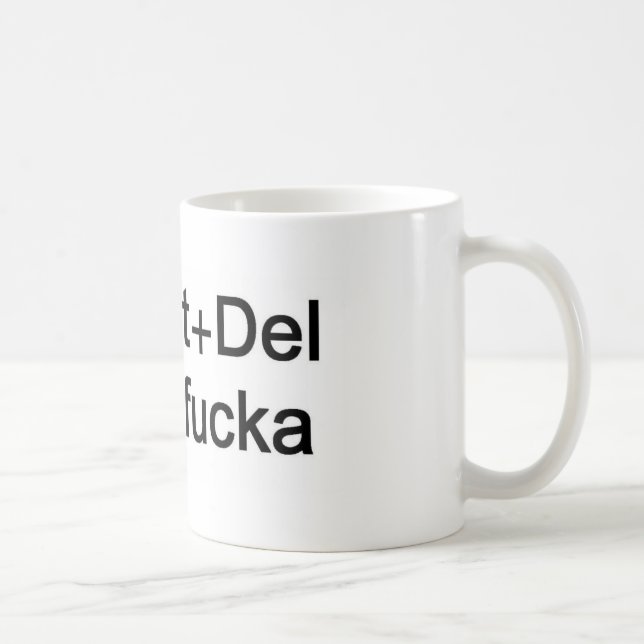Taza hostil del friki de CtrlAltDel (Derecha)