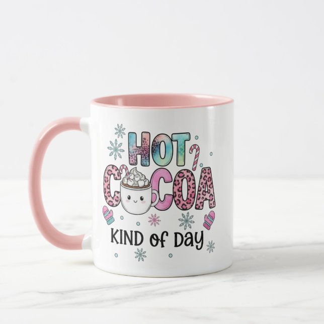 Taza Hot Cocoa Kind of Day (Izquierda)
