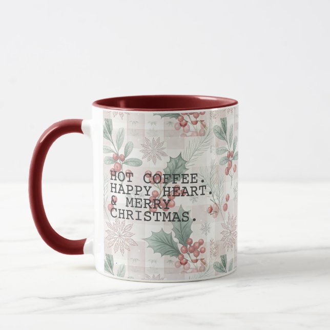 Taza Hot Coffee Merry Christmas (Izquierda)
