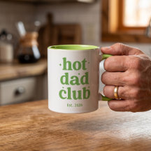 Taza Hot Dad Club Regalo Único Día del Padre