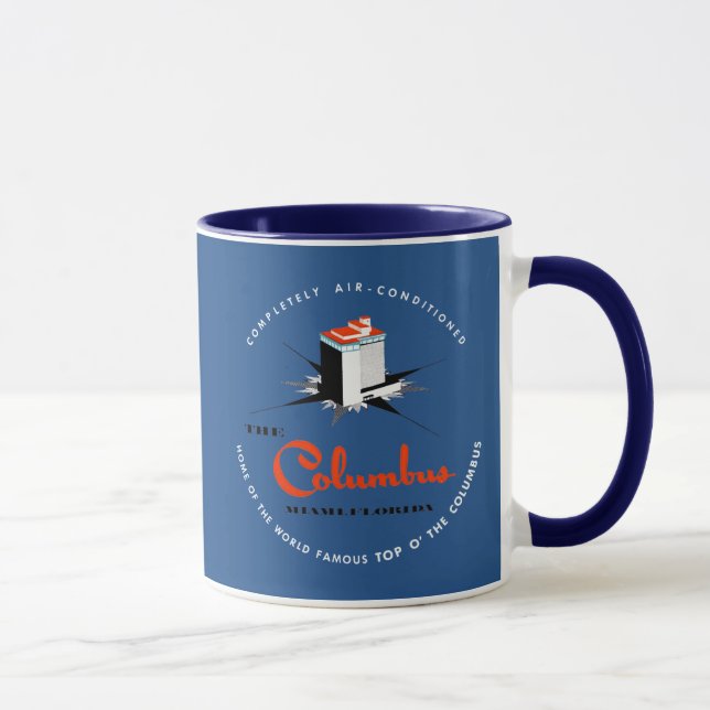 Taza Hotel Columbus Miami Florida (Derecha)
