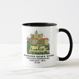 Taza Hotel de la playa de Edgewater, Chicago, Illinois