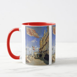 Taza Hotel des Roches Noires, Trouville de Claude Monet