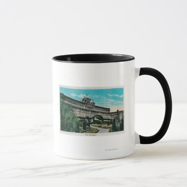 Taza Hotel Huntington y Grounds Pasadena, CA (Derecha)