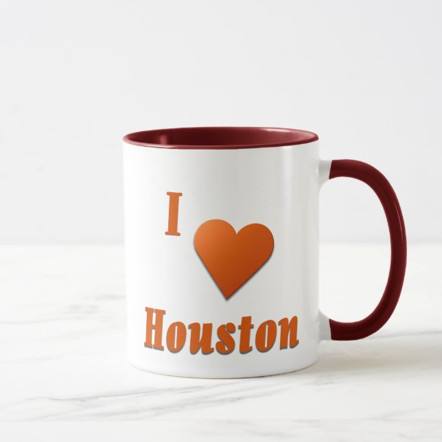 Taza Houston  -- Naranja quemado (Derecha)