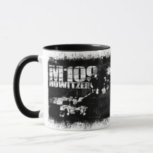 Taza Howitzer M109 11 oz Ringer Mug