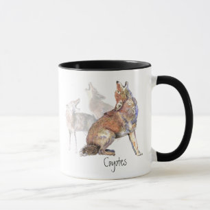 Taza Howling Coyote Coffee Mug