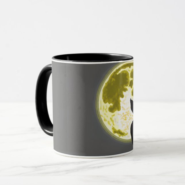 Taza howling wolf  (Anverso izquierdo)