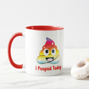 Taza hoy defecé