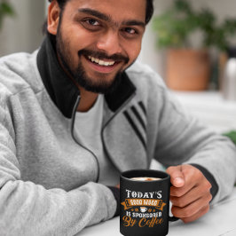 Taza Hoy El Buen Humor Está Patrocinado Por Coffee Funn