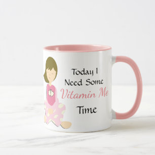 Taza Hoy necesito algo de vitamina "Yo" tiempo café taz