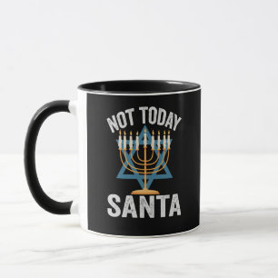 Taza Hoy no es el feriado de Santa Judía Hanukkah Menor