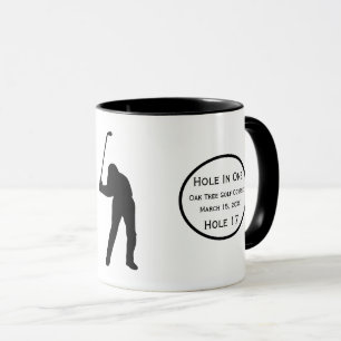 Taza Hoyo Personalizado En El Lodge De Un Hombre De Cav