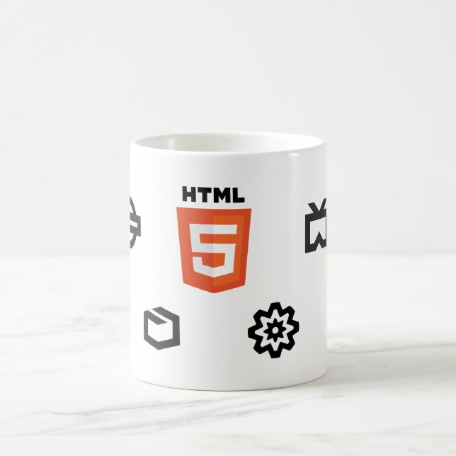 Taza HTML5 (Centro)