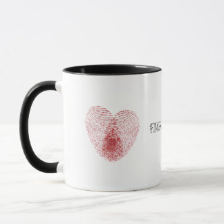 Taza huella dactilar 