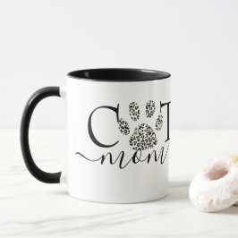 Taza Huella de gata mamá