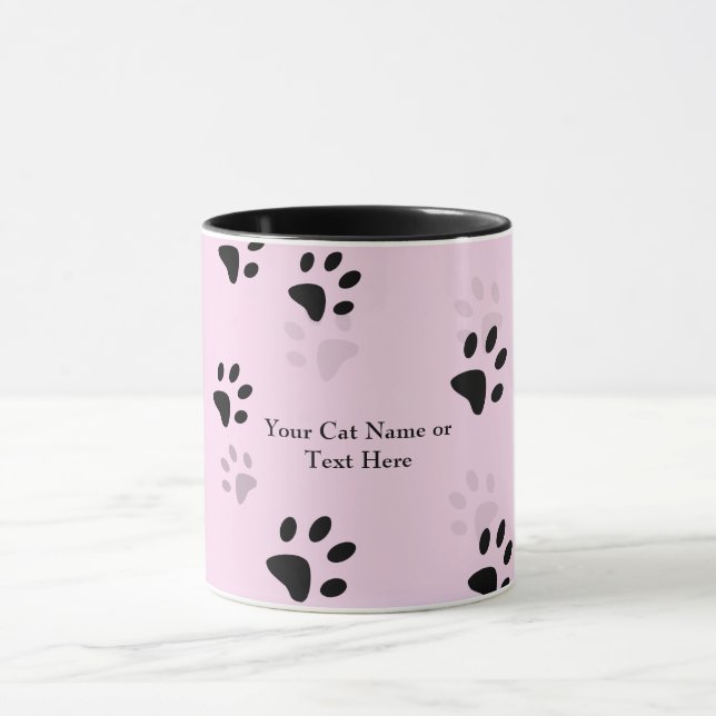 Taza Huellas de gato (Centro)