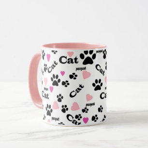 Taza Huellas de gato