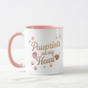 Taza Huellas en My Heart Combo Mug - Pet Lover
