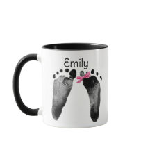 Huellas gemelas para bebés