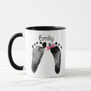Taza Huellas gemelas para bebés