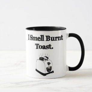 Taza Huelo la tostada quemada
