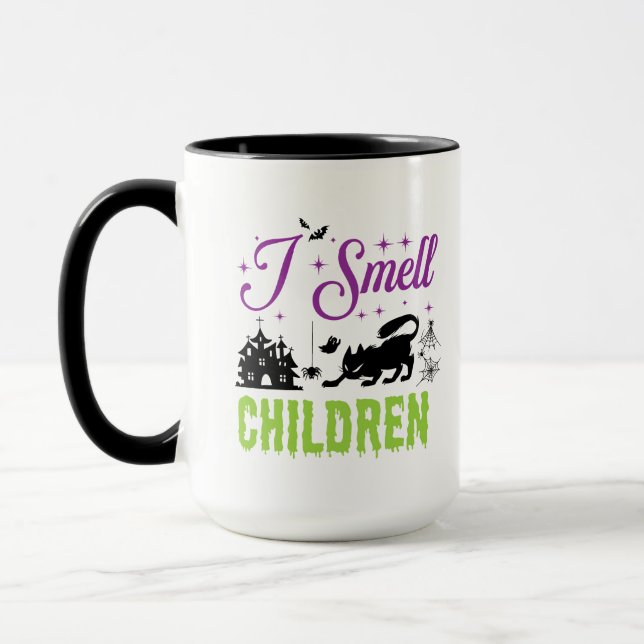 Taza Huelo Niños Halloween (Izquierda)