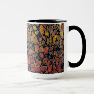Taza Hueso de Dinosaurio con Patrón