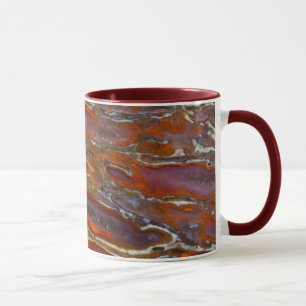 Taza Hueso petrificado de dinosaurio