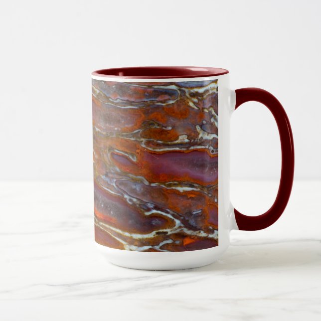Taza Hueso petrificado de dinosaurio (Derecha)