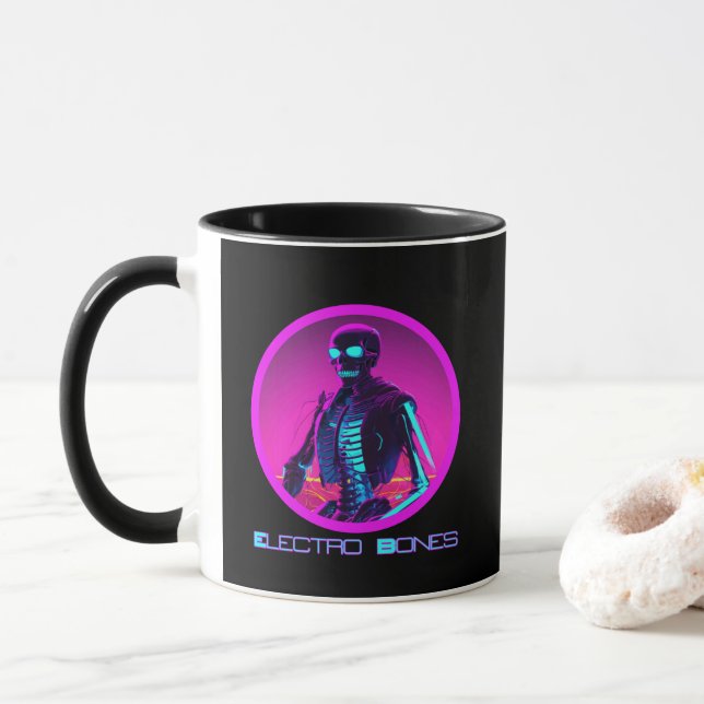 Taza Huesos de Electro (Con donut)