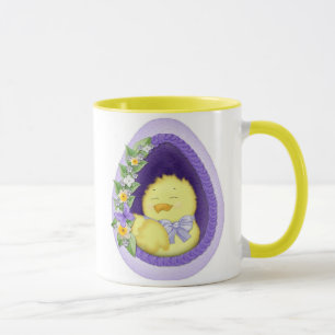 Taza Huevo de la ventana de la Bonito sentada