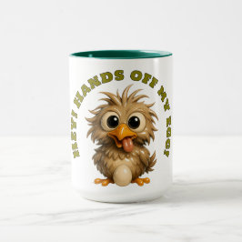 Taza Huevo Divertido Guardia
