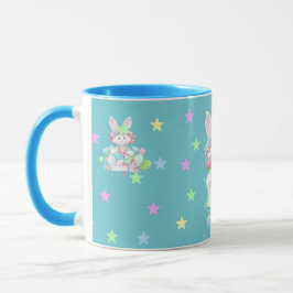 Taza Huevos Pastel de Pascua y Bunny Mug