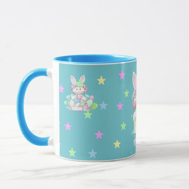 Taza Huevos Pastel de Pascua y Bunny Mug (Izquierda)