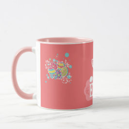 Taza Huevos Pastel de Pascua y Bunny Mug