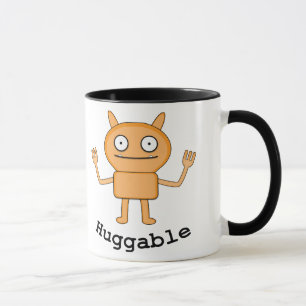 Taza Huggable - Black 11 oz Ringer Mug