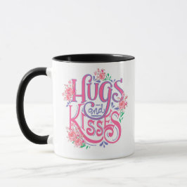 TAZA HUGS Y KISSES