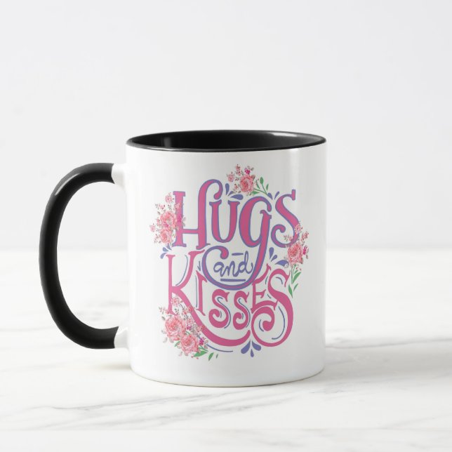 TAZA HUGS Y KISSES (Izquierda)