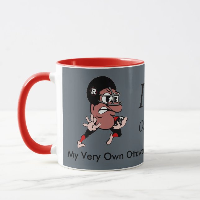 Taza humana de la taza del gris de Ottawa (Izquierda)