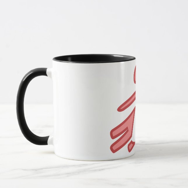 Taza humano (Izquierda)