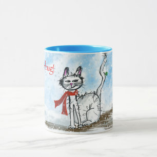 Taza Humbug Cat and Mouse Mug
