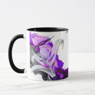 Taza Hummingbird (Purple Design) Mug